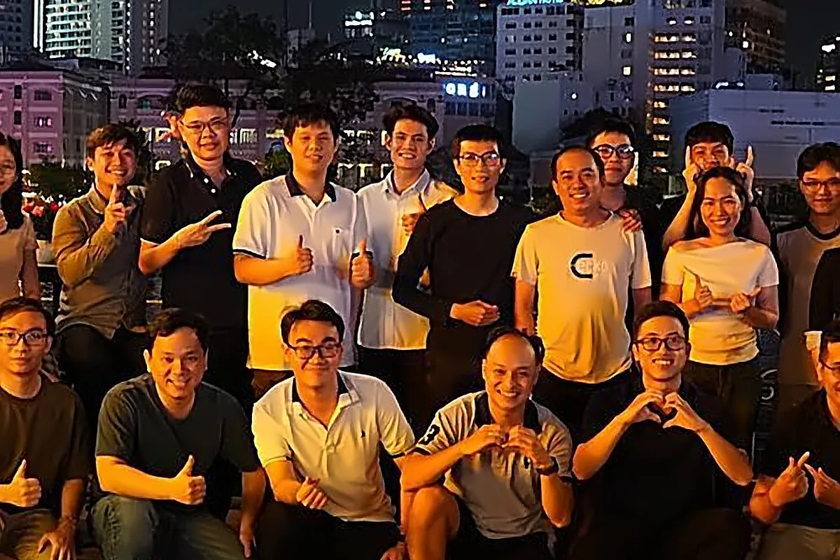 CommonWorks team: year-end party